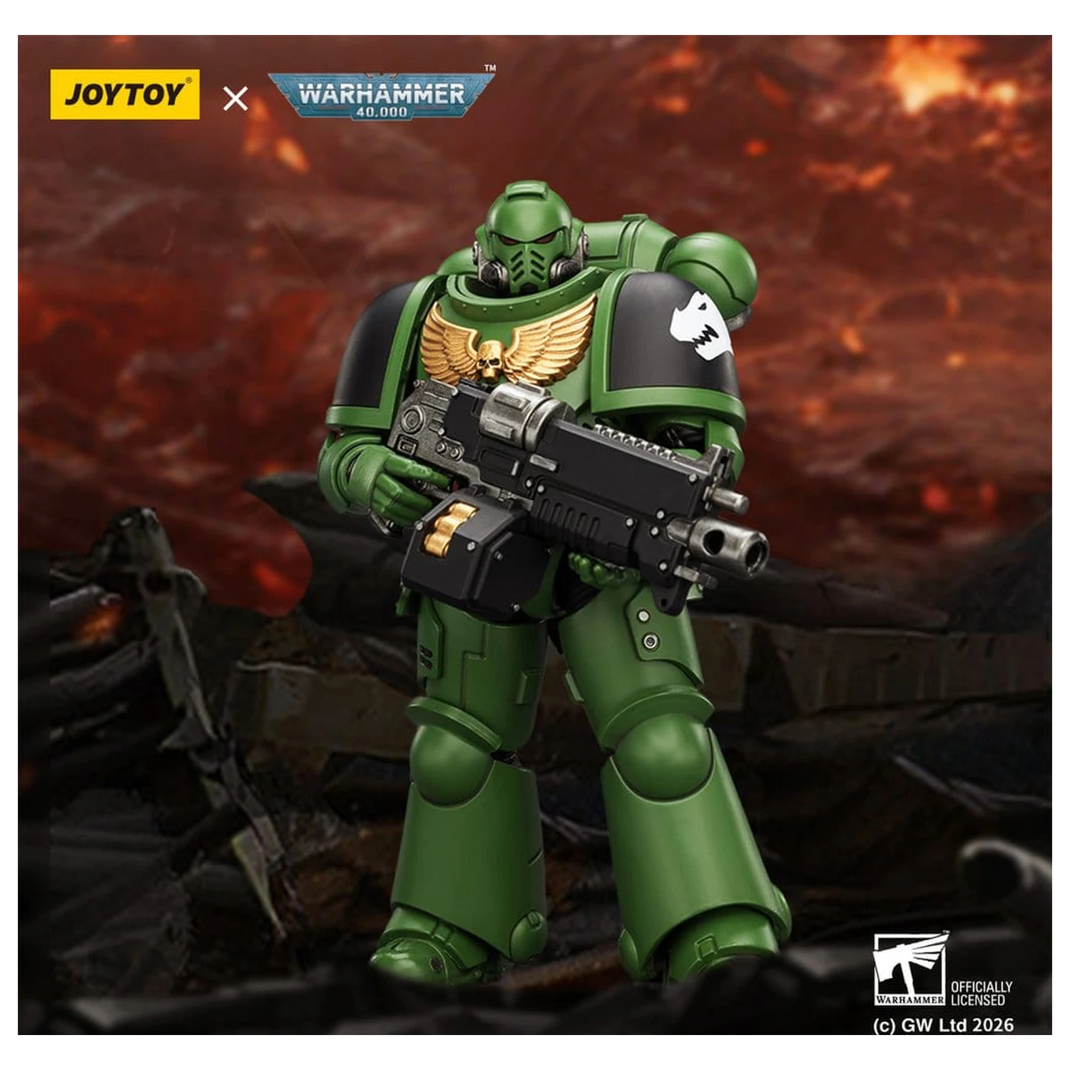 Warhammer 40,000 Akční figurka Salamanders Intercessor 12 cm fotografii produktu
