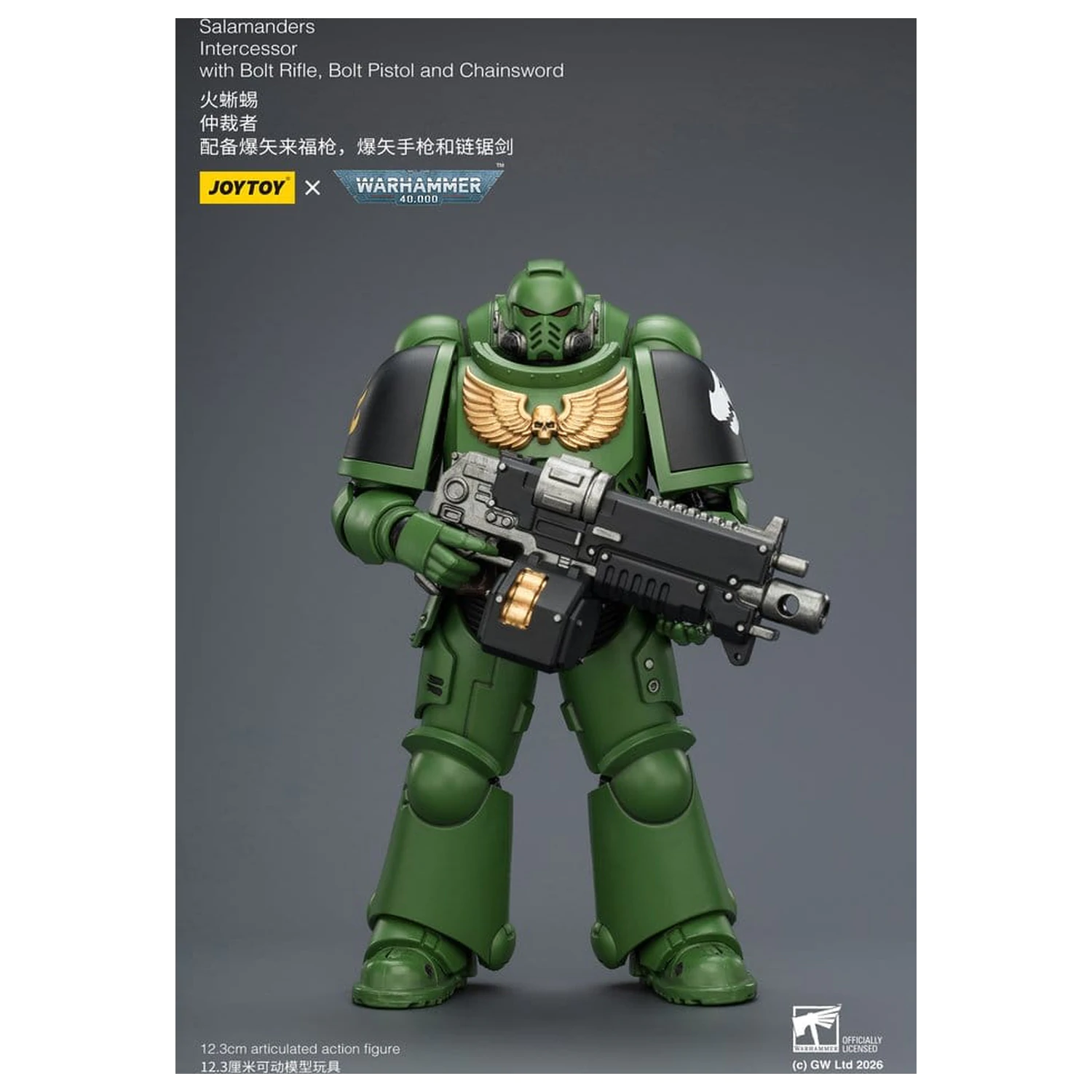 Warhammer 40,000 Akční figurka Salamanders Intercessor 12 cm fotografii produktu