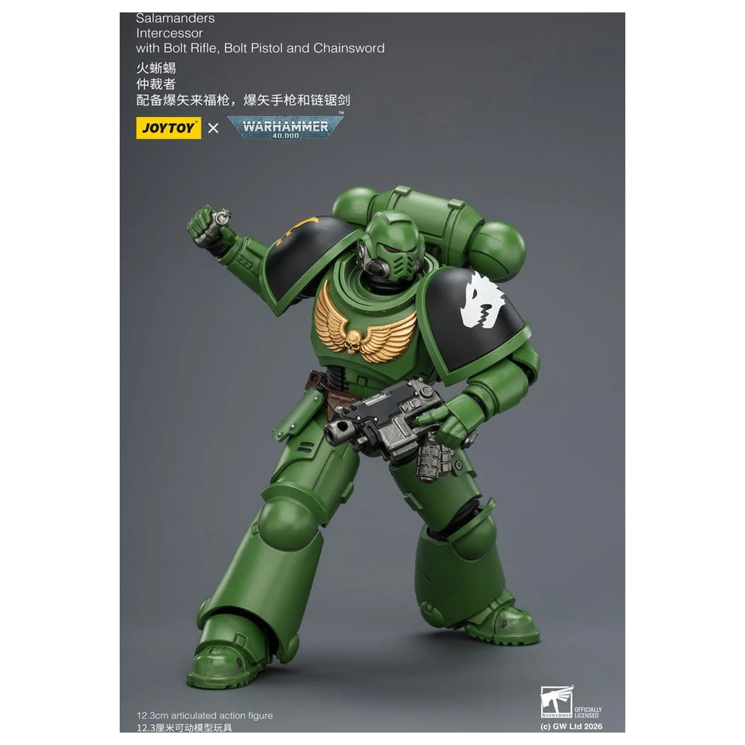 Warhammer 40,000 Akční figurka Salamanders Intercessor 12 cm fotografii produktu
