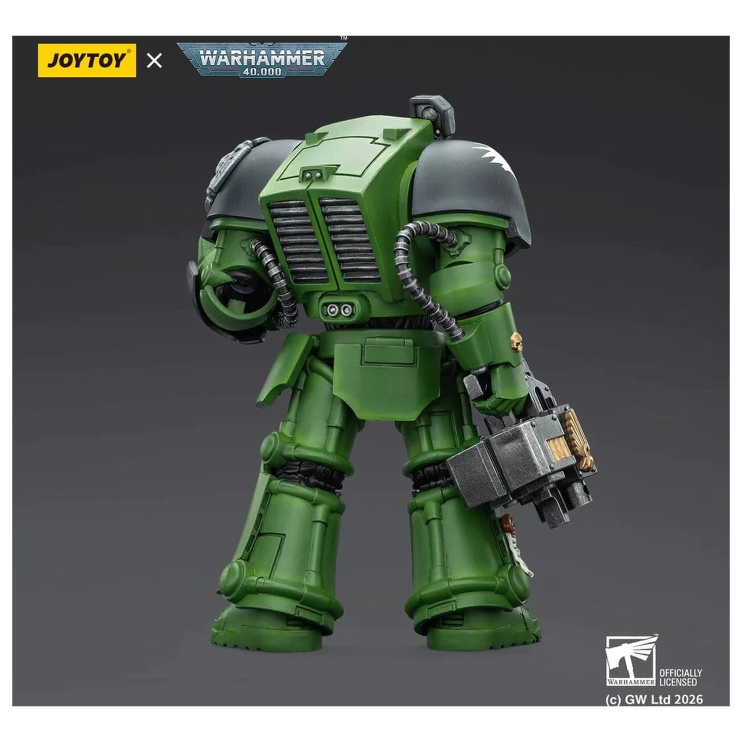 Warhammer 40,000 Akční figurka Salamanders Terminator 2 s Power Fistem a Storm Bolterem 14 cm fotografii produktu