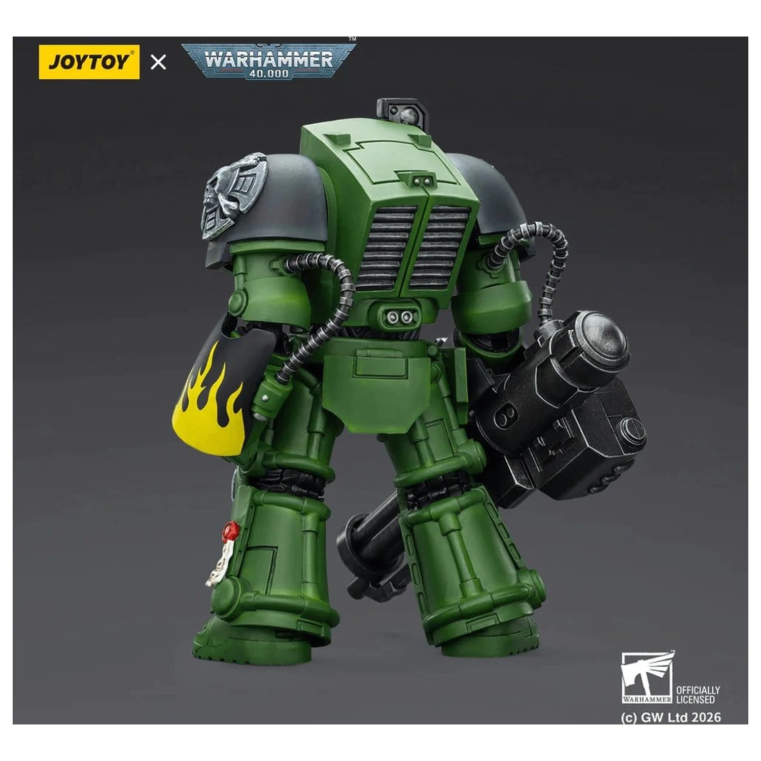 Warhammer 40,000 Akční figurka Salamanders Terminator 3 s Power Fist a Assault Cannon 14 cm fotografii produktu