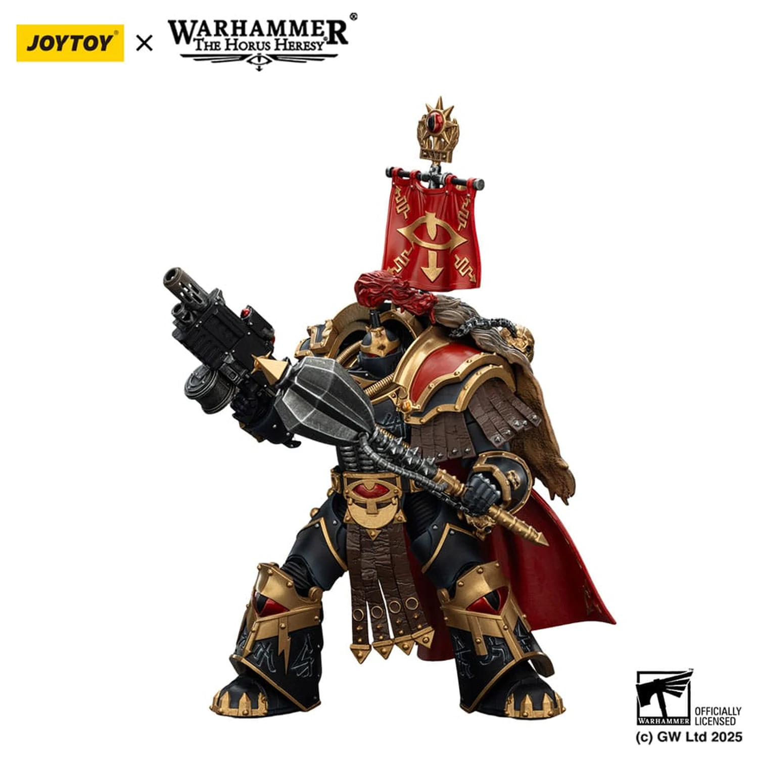 Warhammer 40,000: Sons of Horus akční figurka Legion Cataphractii Praetor s Combi-Meltou a Power Maulem 14 cm fotografii produktu
