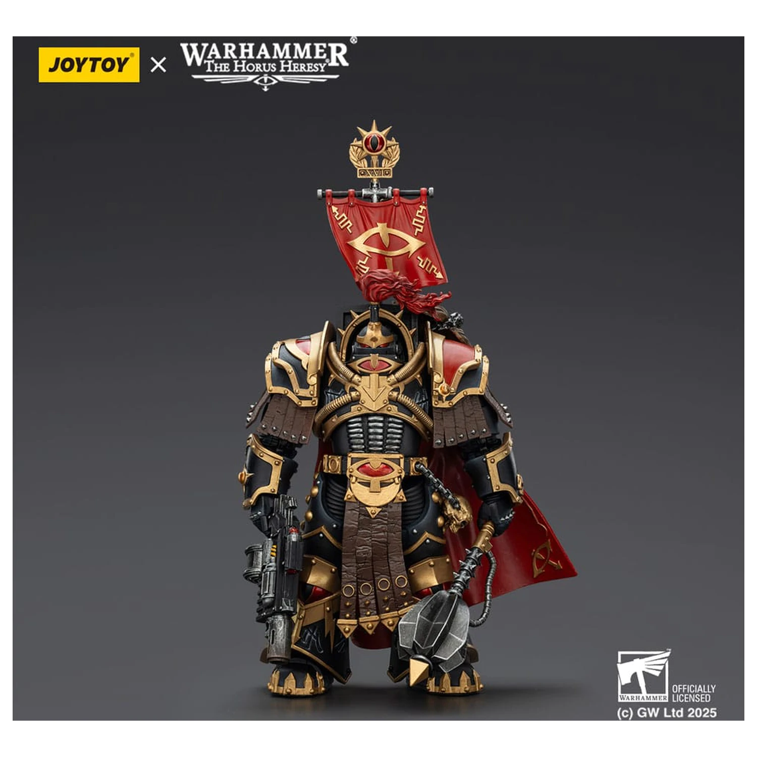 Warhammer 40,000: Sons of Horus akční figurka Legion Cataphractii Praetor s Combi-Meltou a Power Maulem 14 cm fotografii produktu