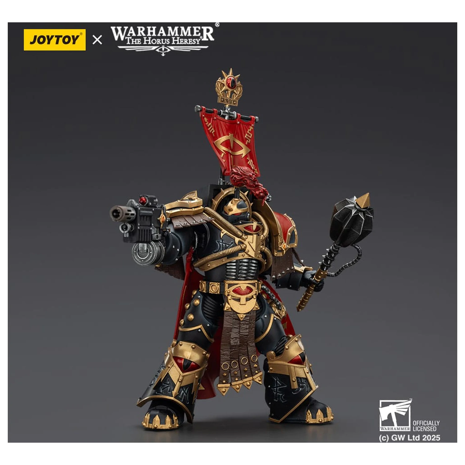 Warhammer 40,000: Sons of Horus akční figurka Legion Cataphractii Praetor s Combi-Meltou a Power Maulem 14 cm fotografii produktu