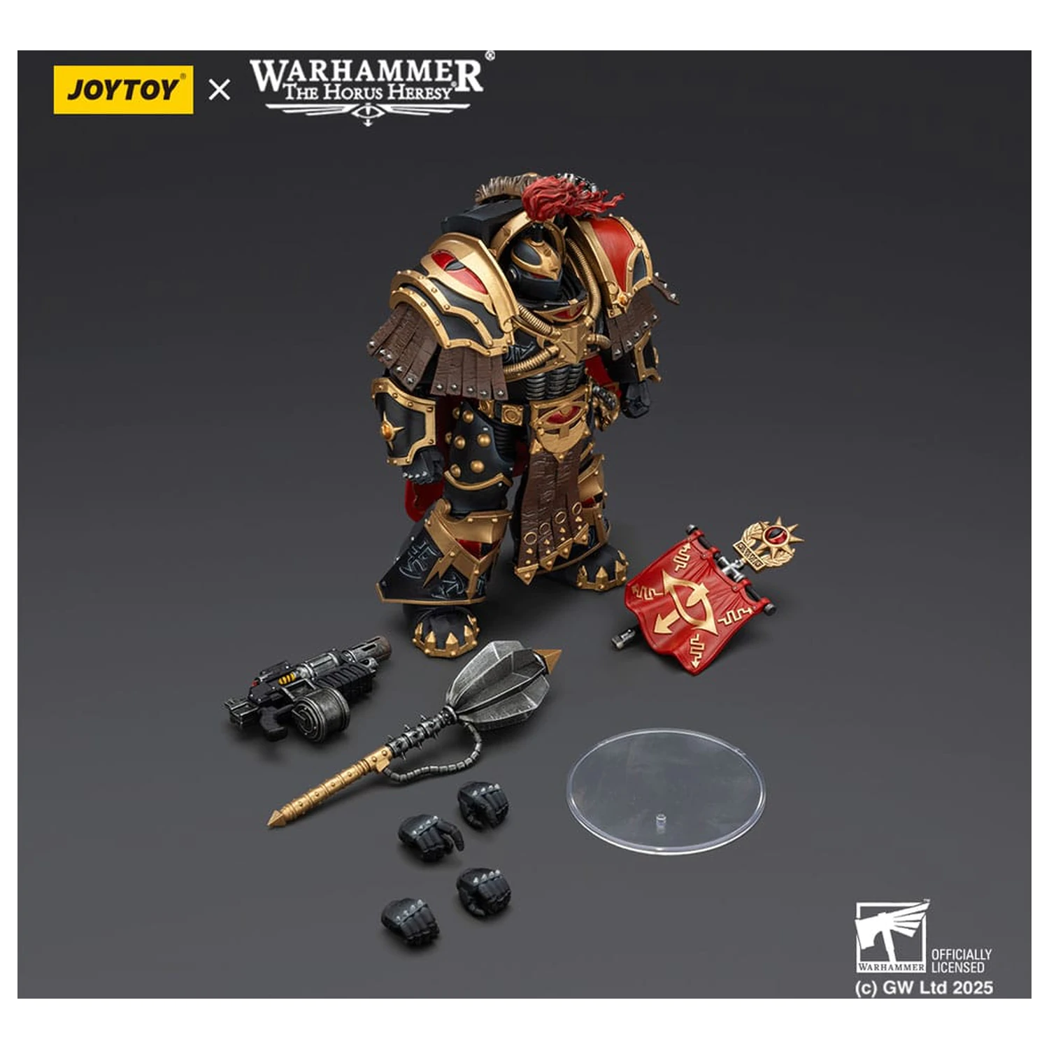 Warhammer 40,000: Sons of Horus akční figurka Legion Cataphractii Praetor s Combi-Meltou a Power Maulem 14 cm fotografii produktu
