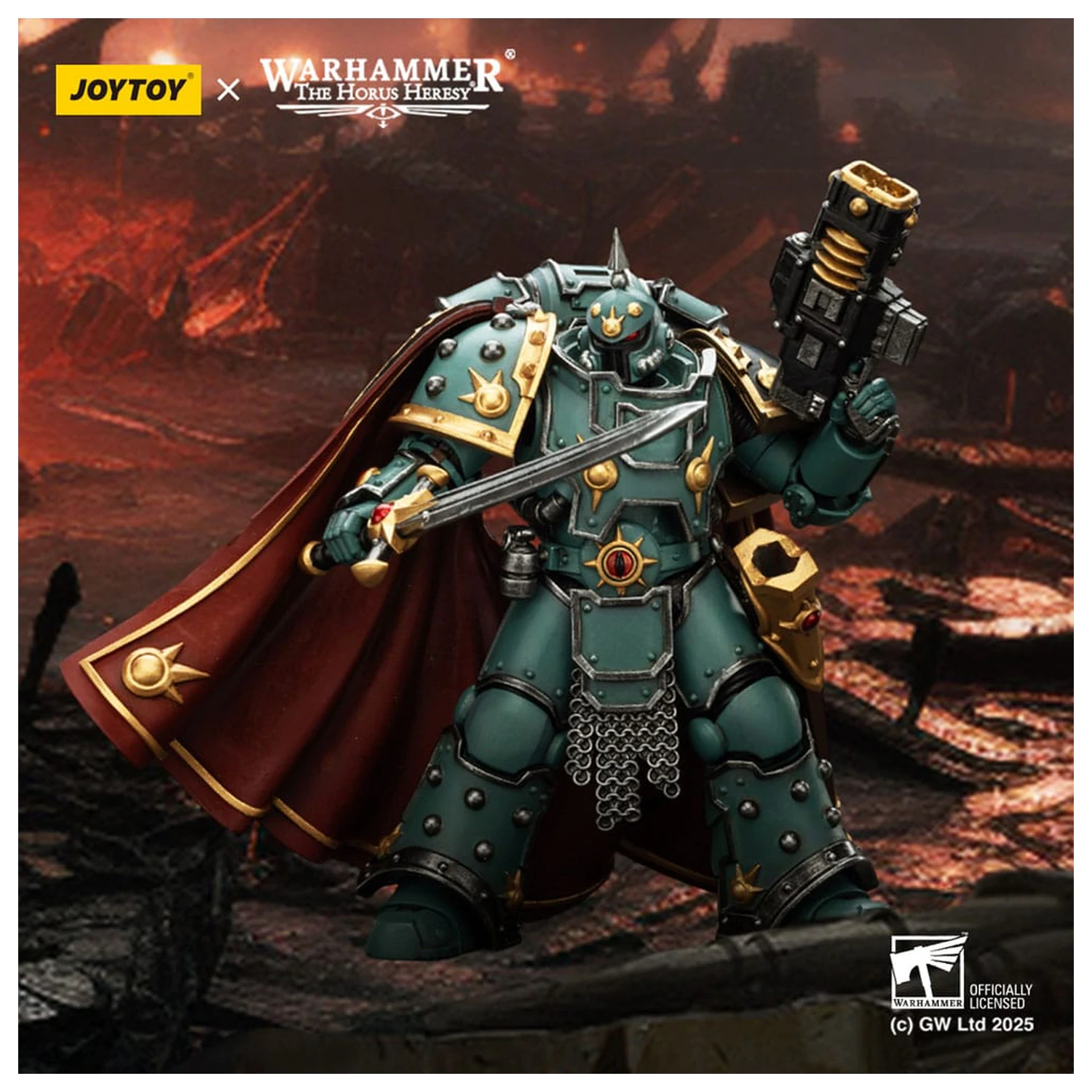 Warhammer 40,000: Sons of Horus akční figurka Legion Champion 12 cm fotografii produktu