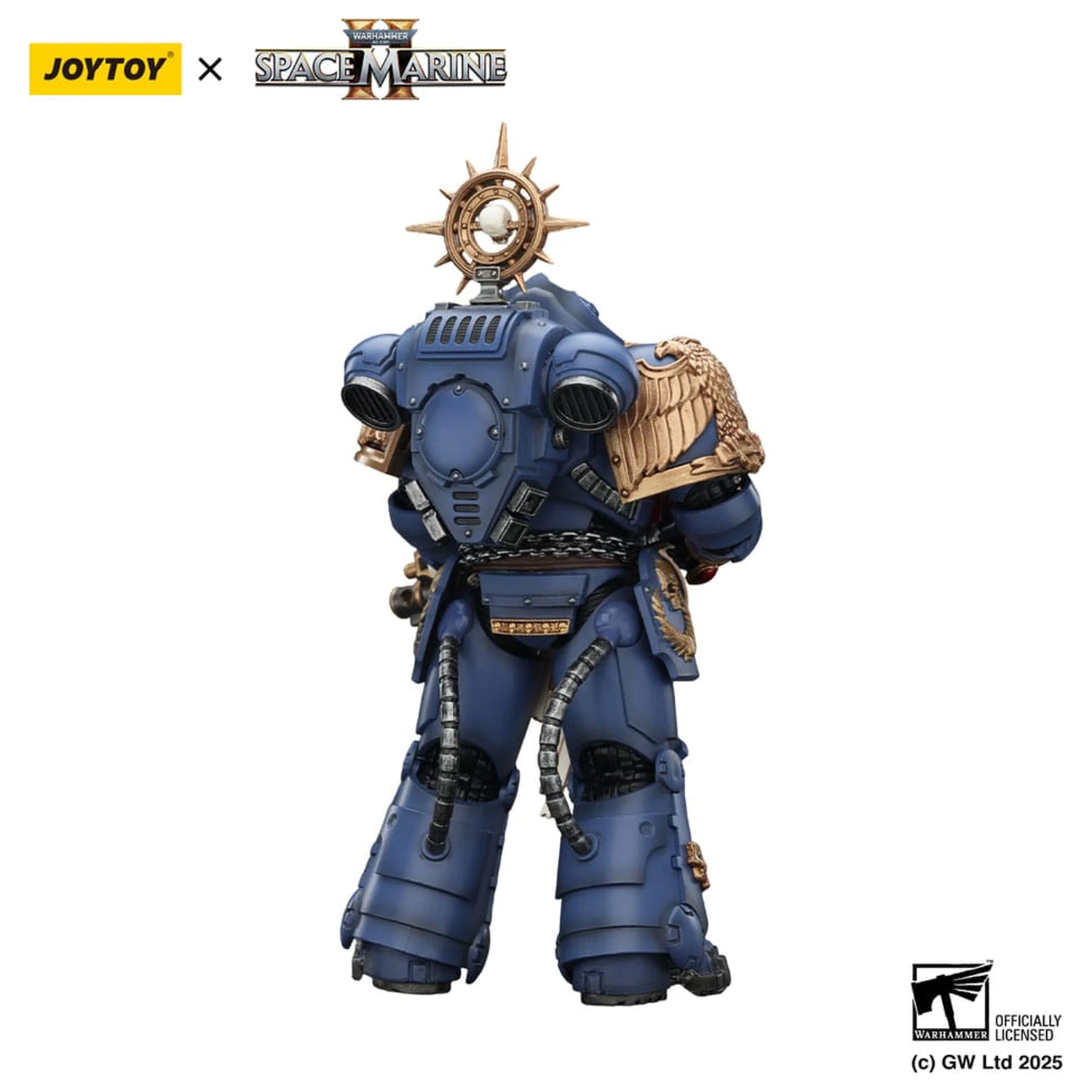 Warhammer 40,000: Space Marine 2 Akční figurka Ultramarines Heavy Relic Primus Armor s Heavy Relic Bolt Rifle 13 cm fotografii produktu