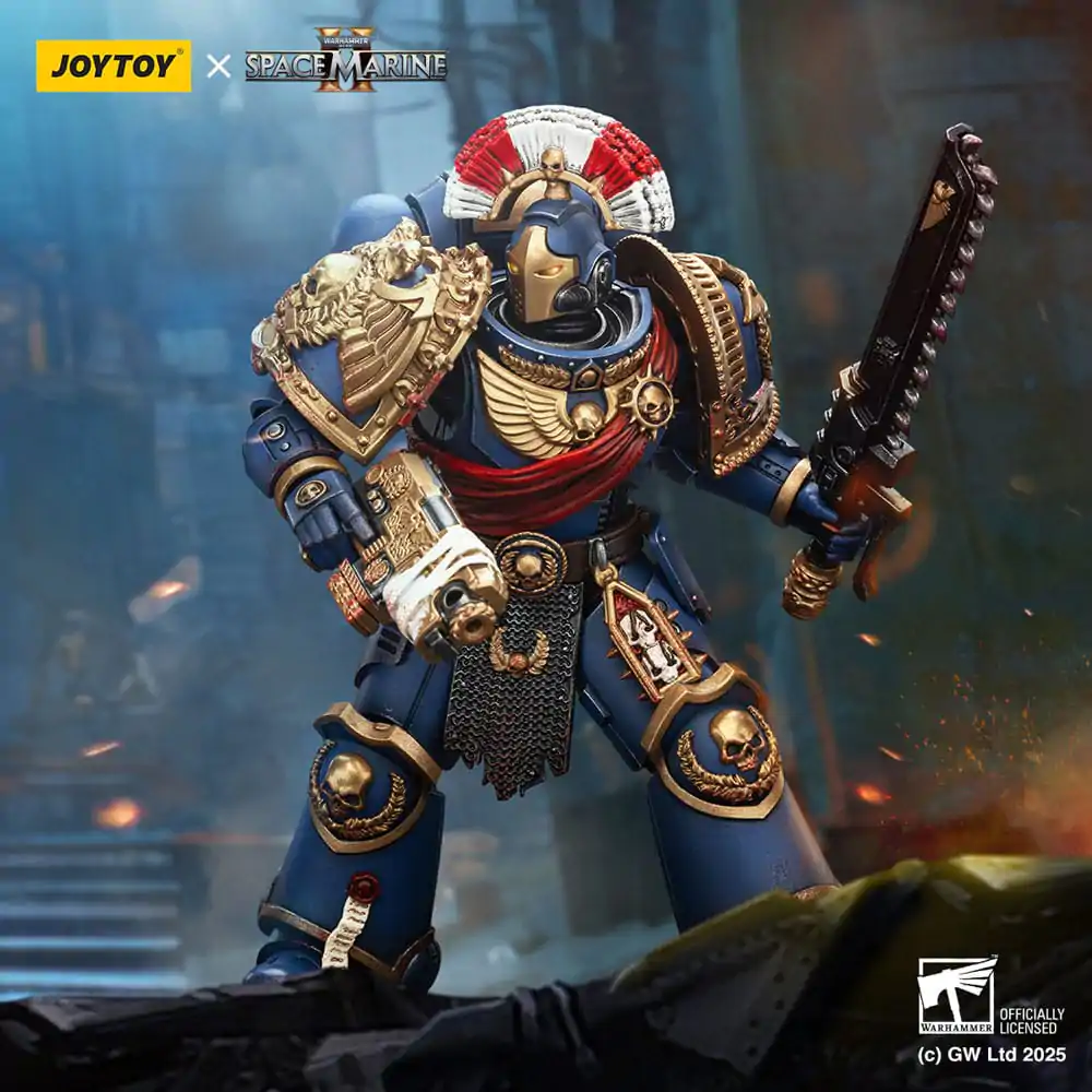 Warhammer 40,000: Space Marine 2 Akční figurka Ultramarines Relic Secundus Armour 20 cm fotografii produktu