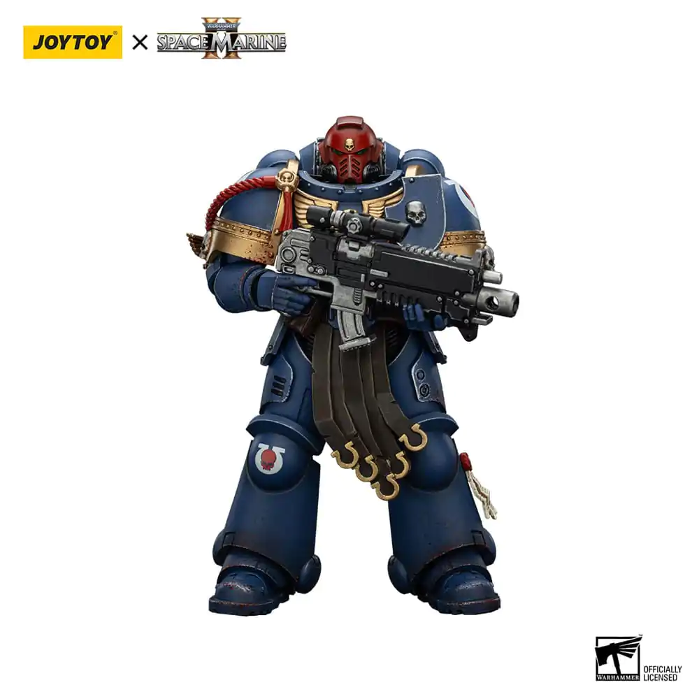 Warhammer 40,000: Space Marine 2 Akční figurka Ultramarines Sergeant Gadriel Collectors Edition 13 cm fotografii produktu