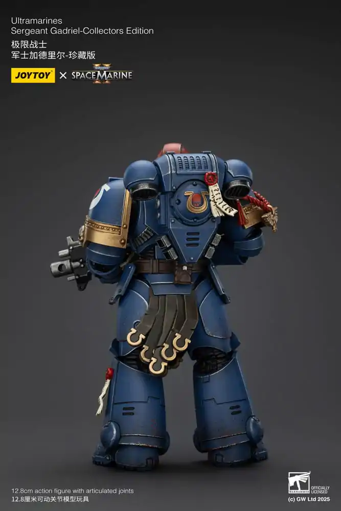 Warhammer 40,000: Space Marine 2 Akční figurka Ultramarines Sergeant Gadriel Collectors Edition 13 cm fotografii produktu