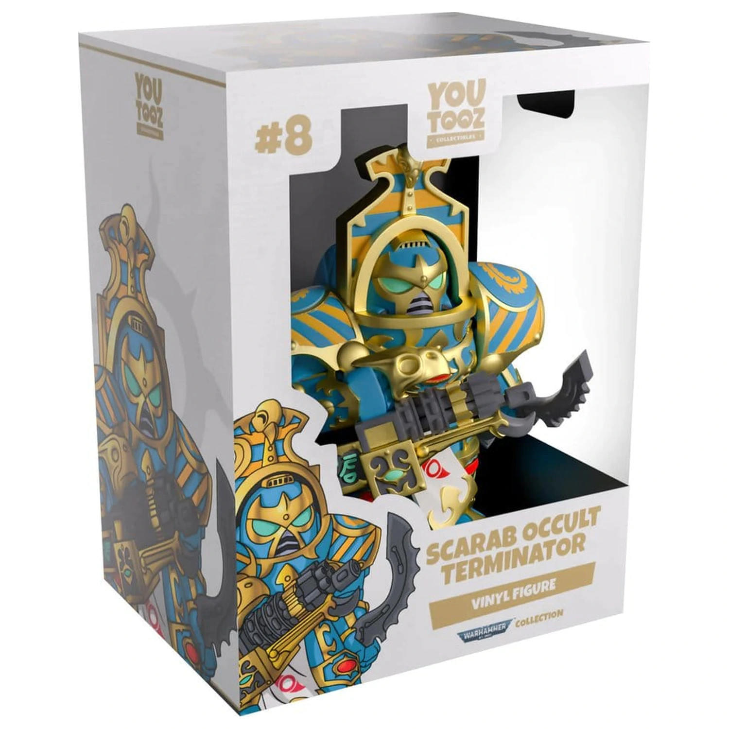 Warhammer 40,000: Space Marine 2 Vinyl Figure Scarab Occult Terminator 14 cm fotografii produktu