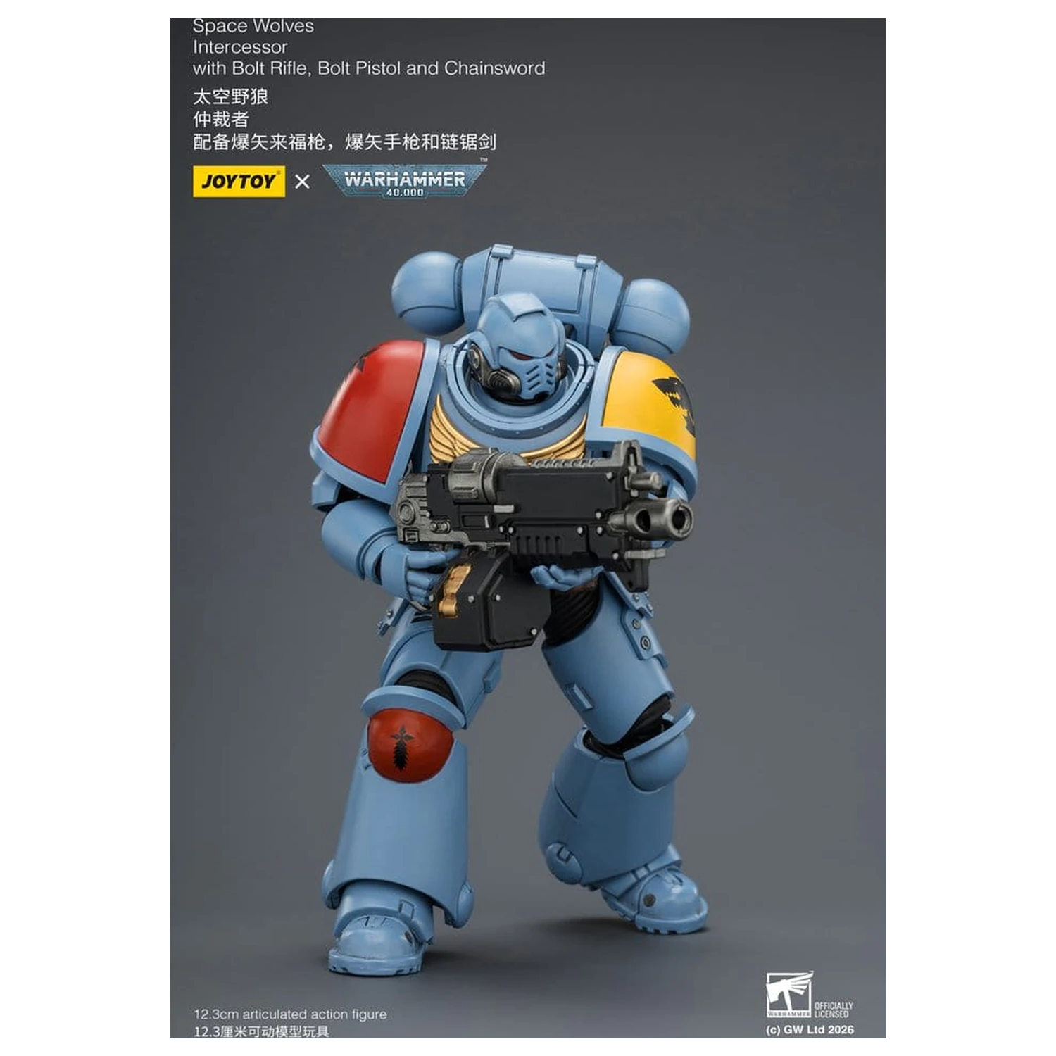 Warhammer 40,000 Akční figurka Space Wolves Intercessor 12 cm fotografii produktu