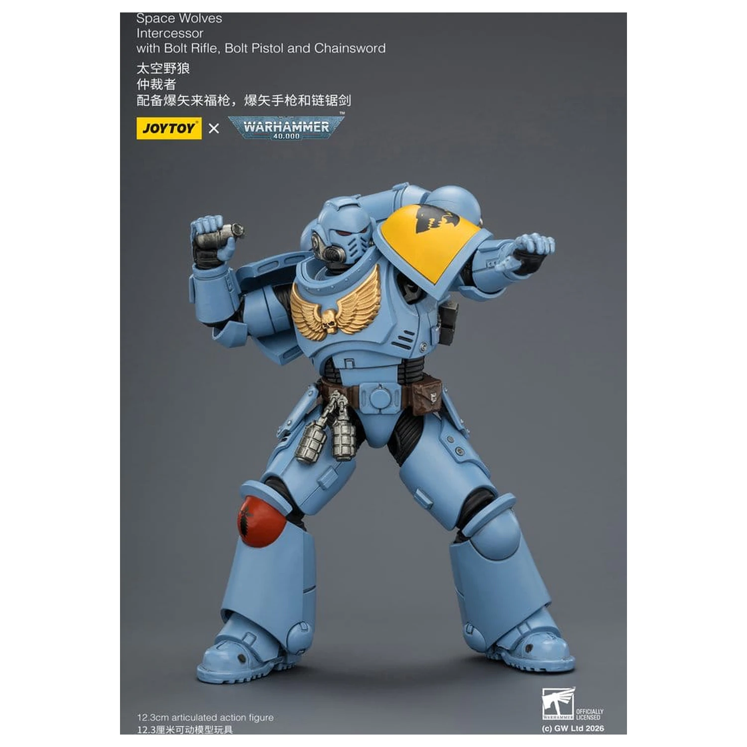 Warhammer 40,000 Akční figurka Space Wolves Intercessor 12 cm fotografii produktu