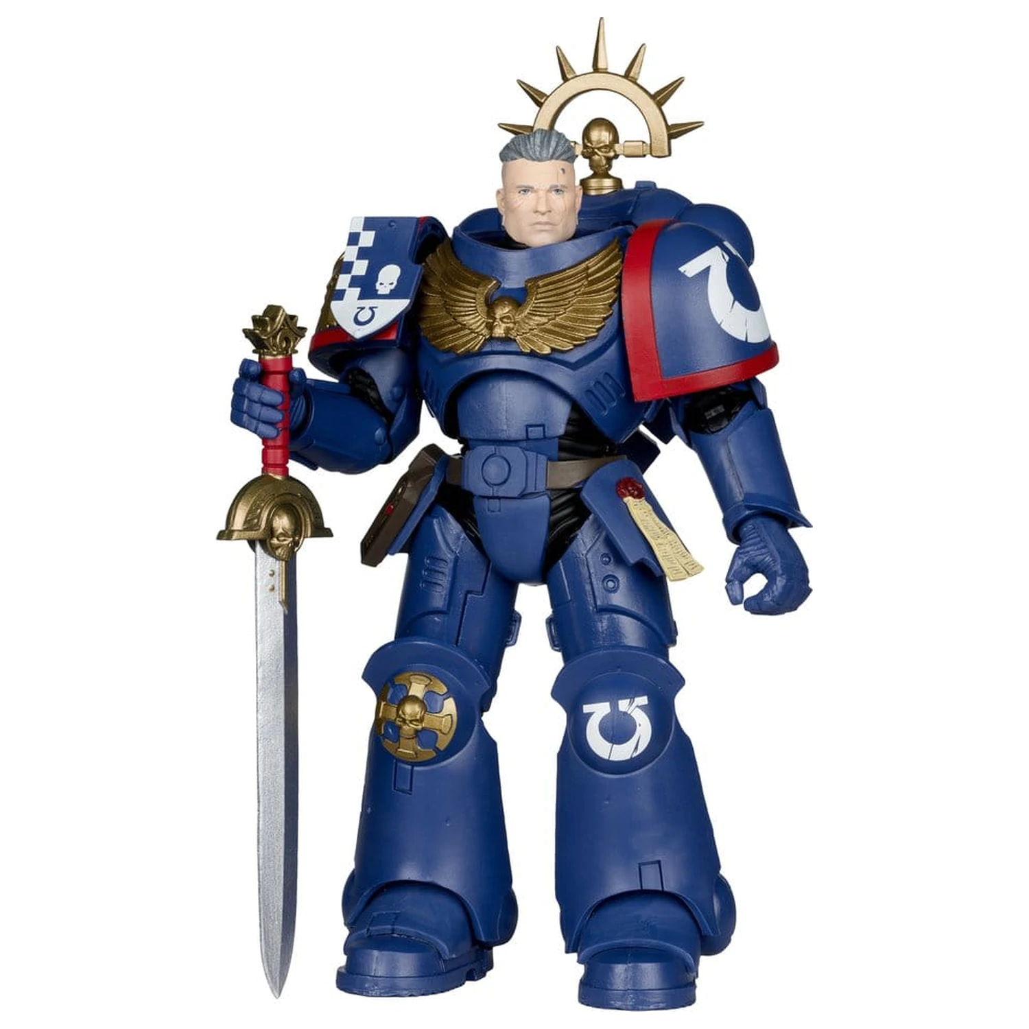 Warhammer 40,000 Total War akční figurka nadporučík 3. roty (Ultramarines) 18 cm fotografii produktu