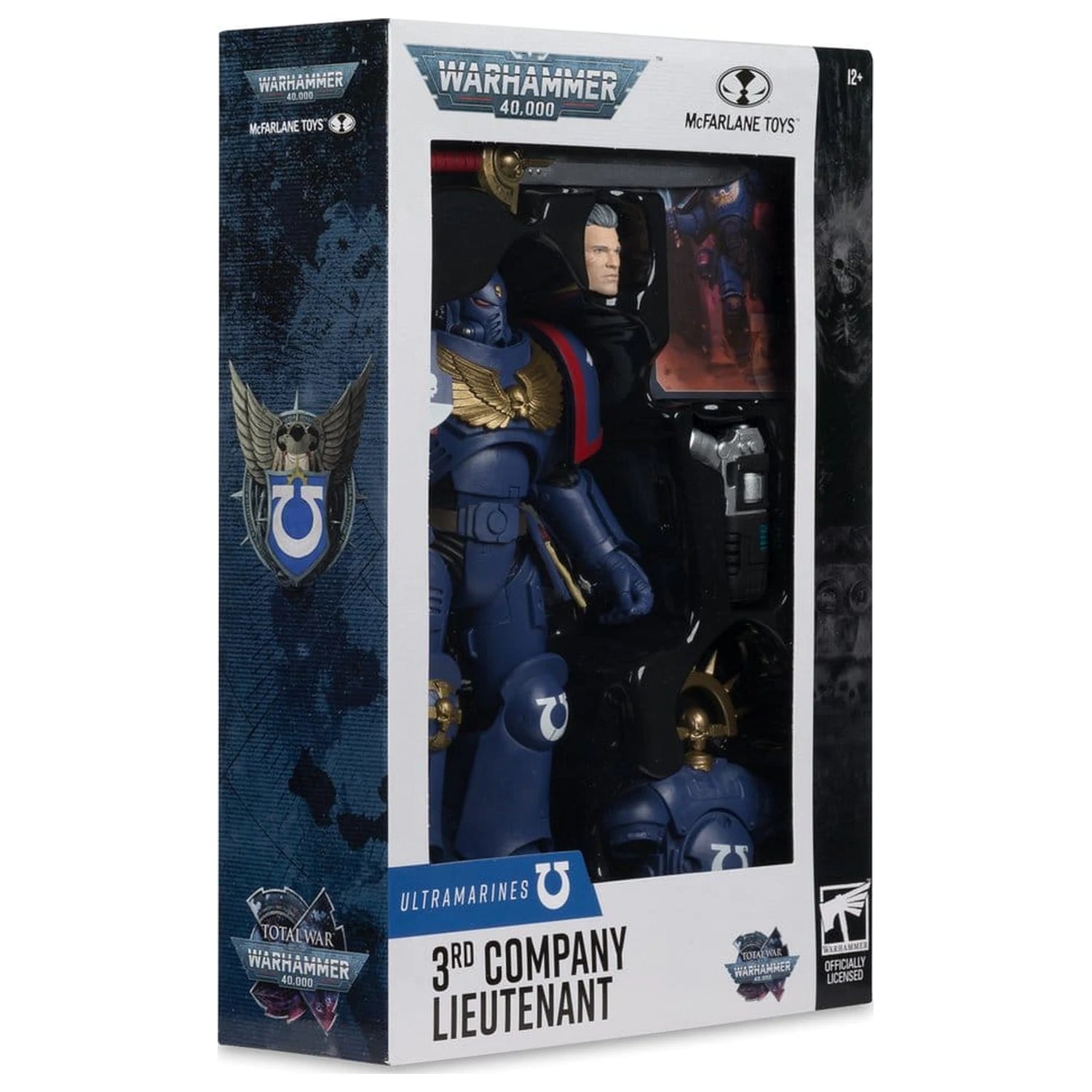 Warhammer 40,000 Total War akční figurka nadporučík 3. roty (Ultramarines) 18 cm fotografii produktu