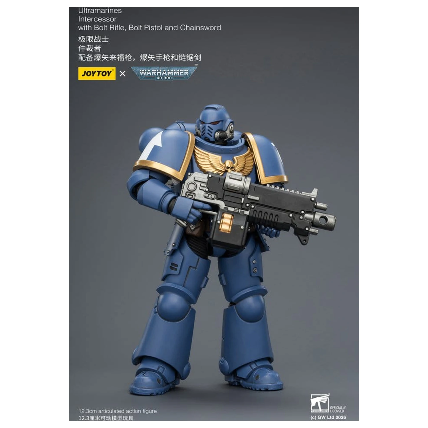 Warhammer 40,000 Akční figurka Ultramarines Intercessor 12 cm fotografii produktu