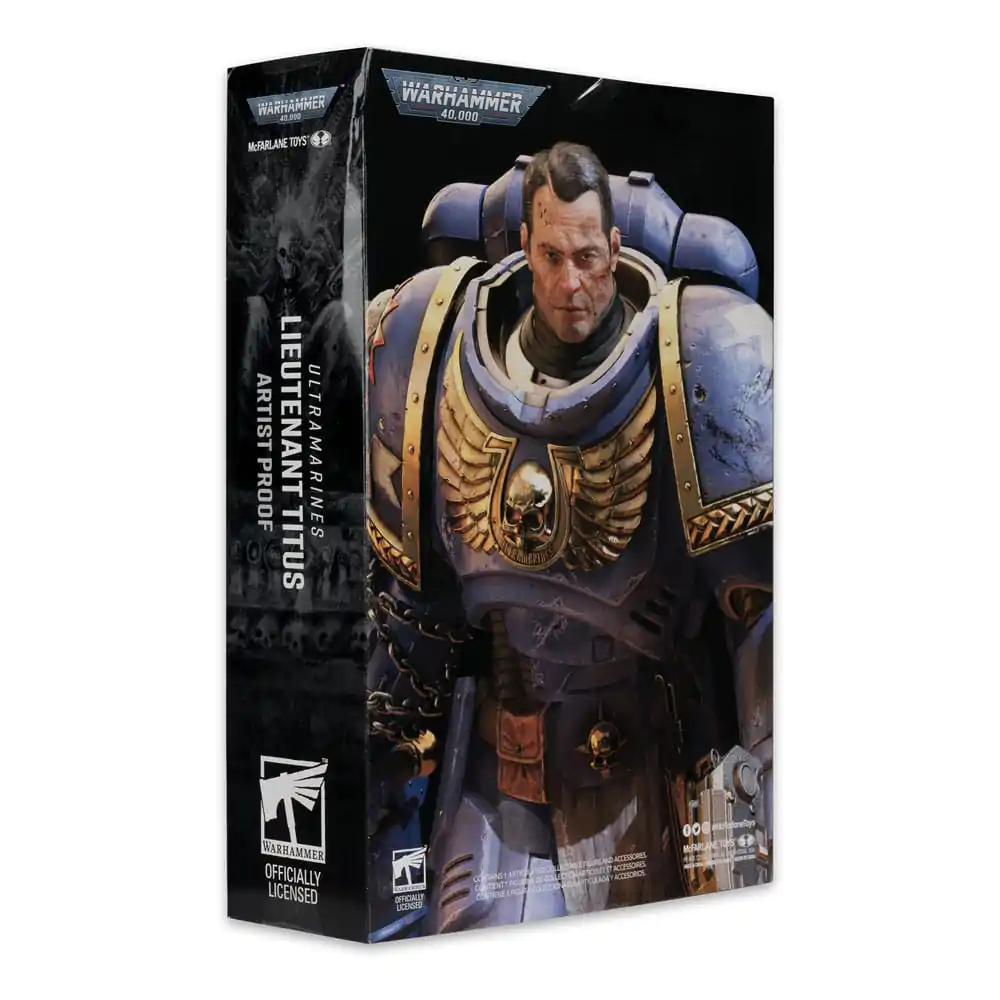 Warhammer 40,000 akční figurka Ultramarines: Poručík Titus (Artist Proof) 18 cm fotografii produktu