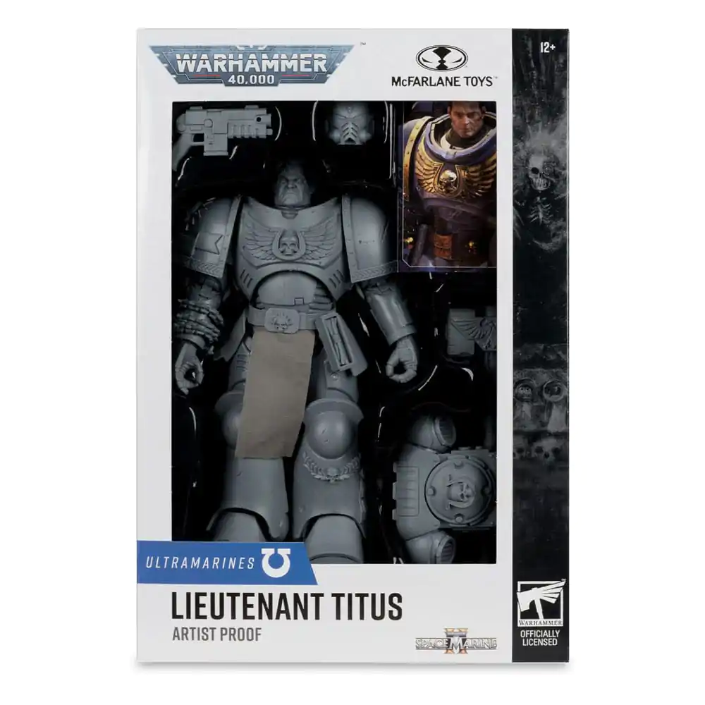 Warhammer 40,000 akční figurka Ultramarines: Poručík Titus (Artist Proof) 18 cm fotografii produktu