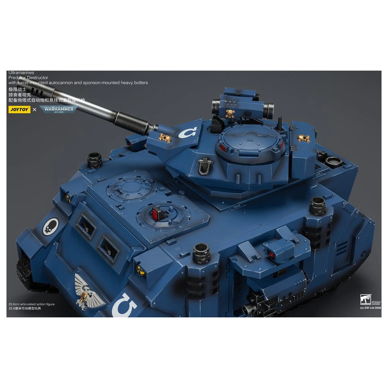 Warhammer 40,000 Vozidlo Ultramarines Predator Destructor 26 cm fotografii produktu