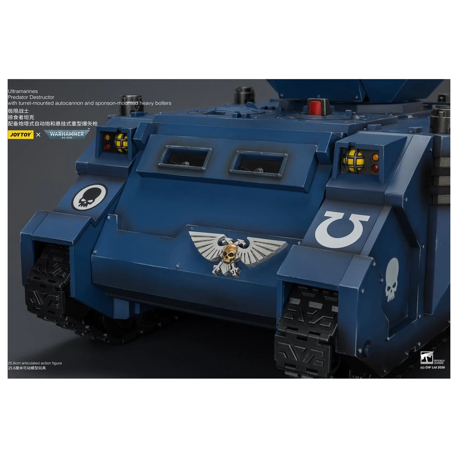 Warhammer 40,000 Vozidlo Ultramarines Predator Destructor 26 cm fotografii produktu