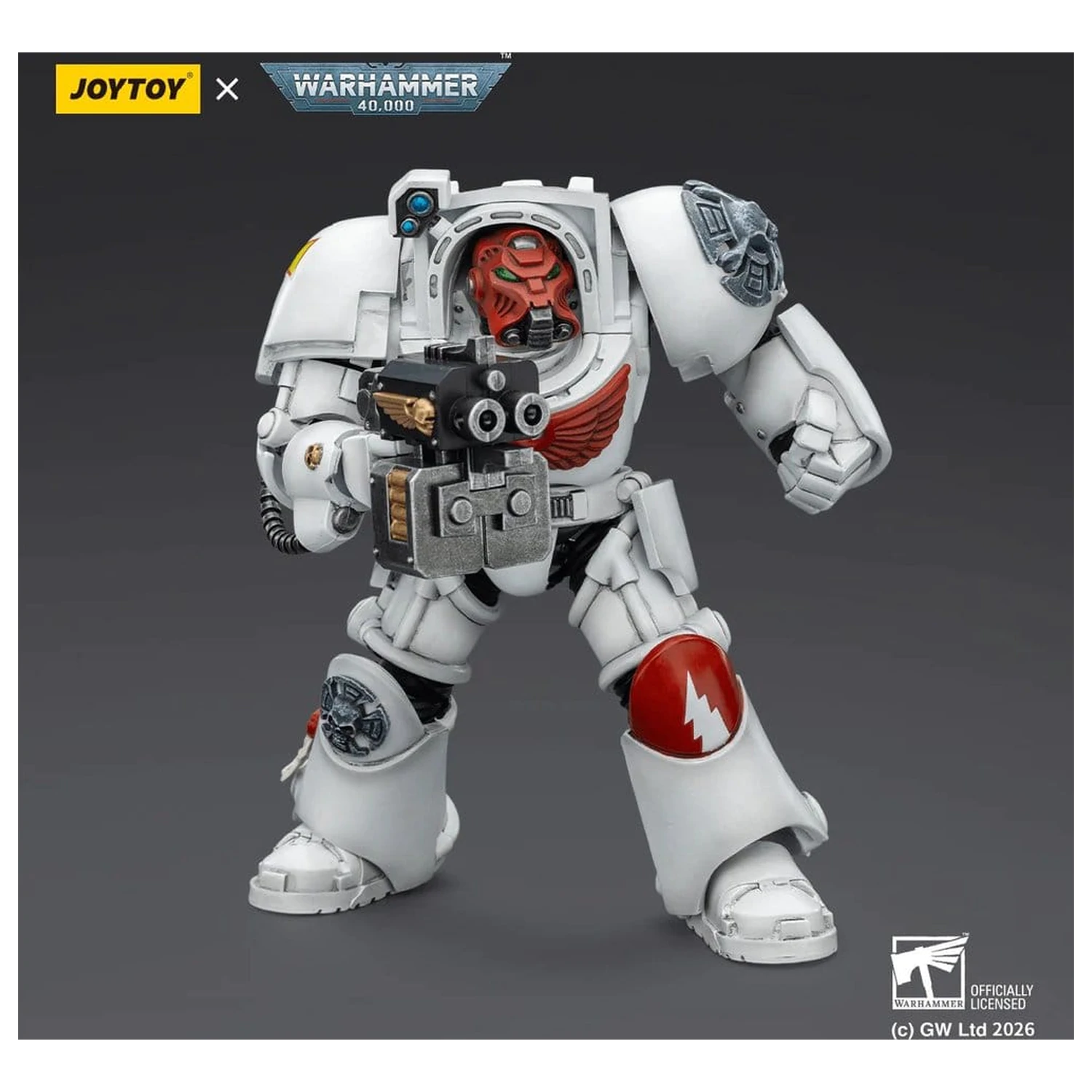 Warhammer 40,000 Akční figurka White Scars Terminator 2 s Power Fist a Storm Bolter 14 cm fotografii produktu