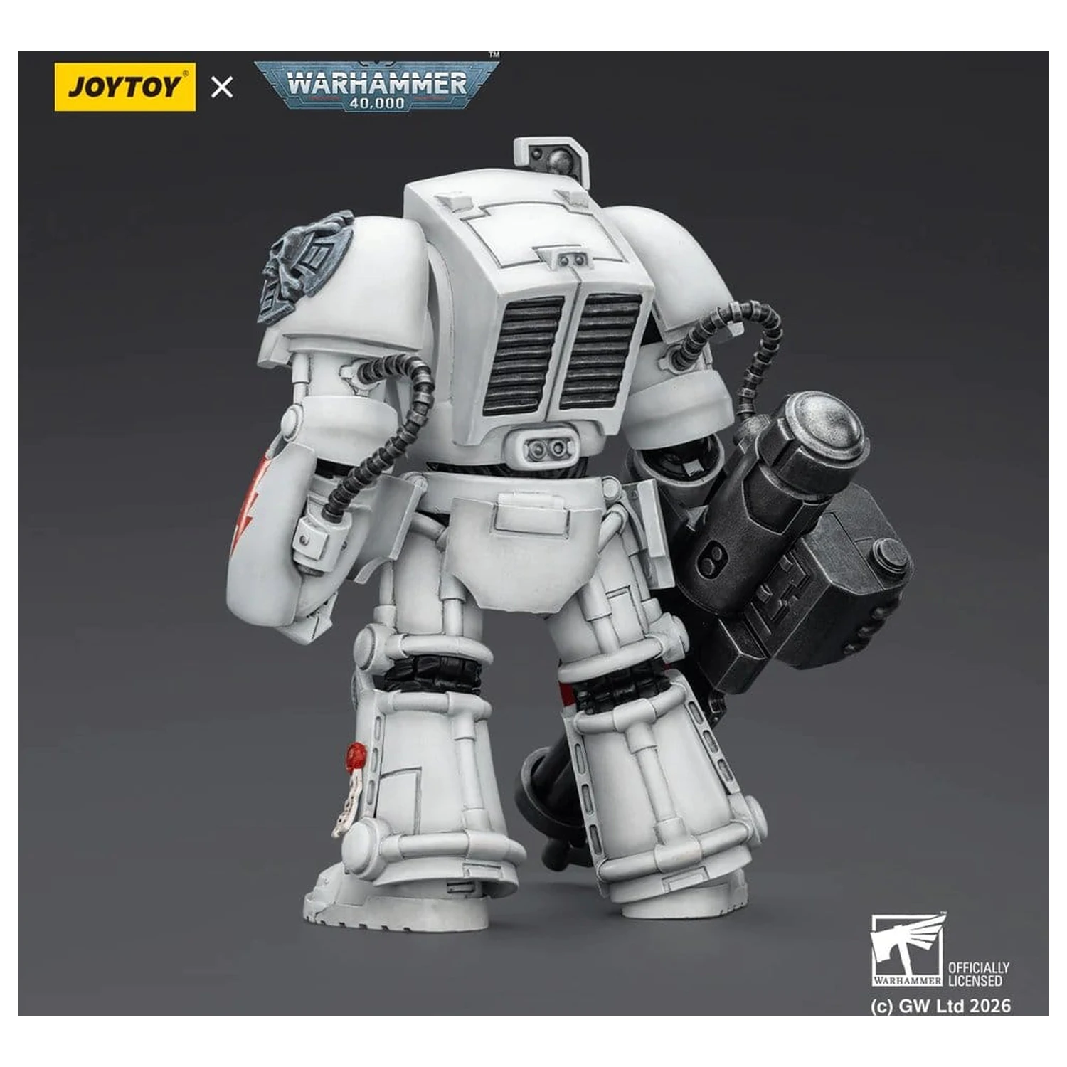 Warhammer 40,000 Akční figurka White Scars Terminator 3 s Power Fistem a Assault Cannon 14 cm fotografii produktu