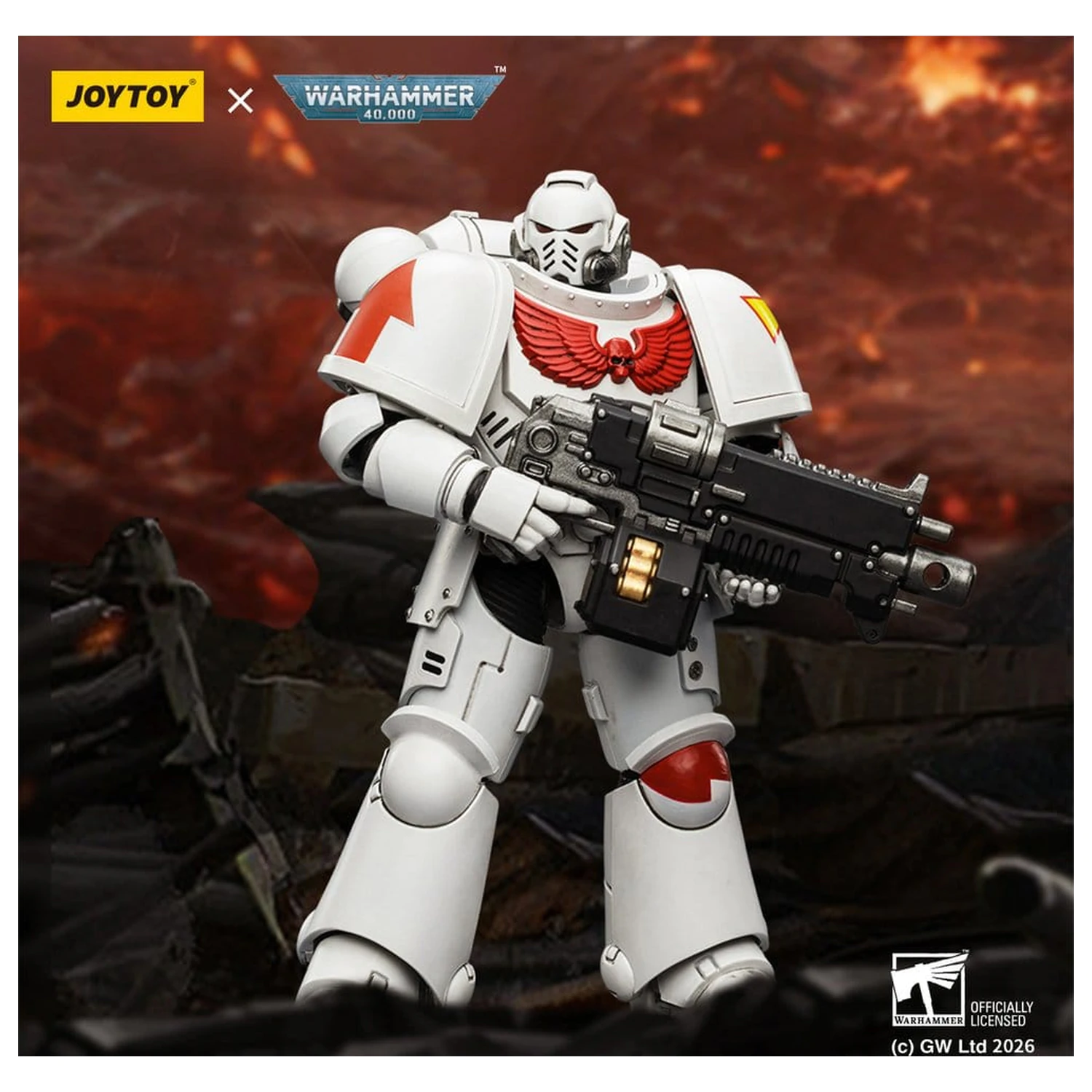 Warhammer 40,000 Akční figurka White Scars Intercessor 12 cm fotografii produktu