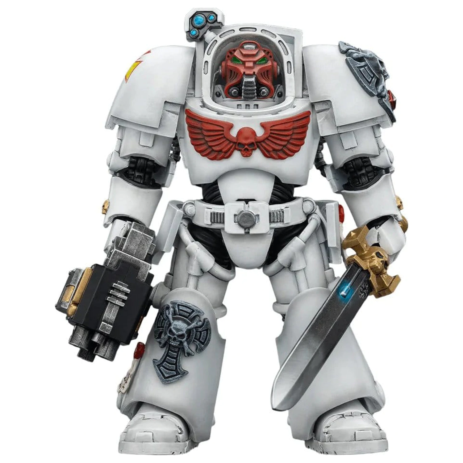Warhammer 40,000 Akční figurka White Scars Terminator 1 s Power Sword a Storm Bolter 14 cm fotografii produktu