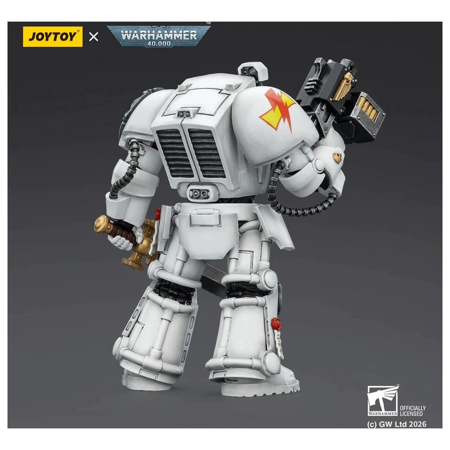 Warhammer 40,000 Akční figurka White Scars Terminator 1 s Power Sword a Storm Bolter 14 cm fotografii produktu