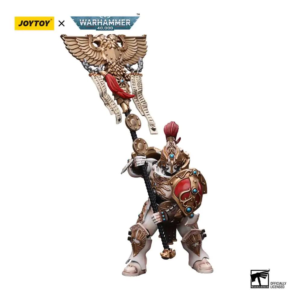 Akční figurka Warhammer 40k 1/18 Adeptus Custodes Solar Watch Vexilus Praetor 12 cm fotografii produktu