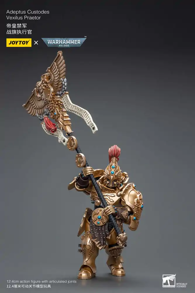 Akční figurka Warhammer 40k 1/18 Adeptus Custodes Vexilus Praetor fotografii produktu