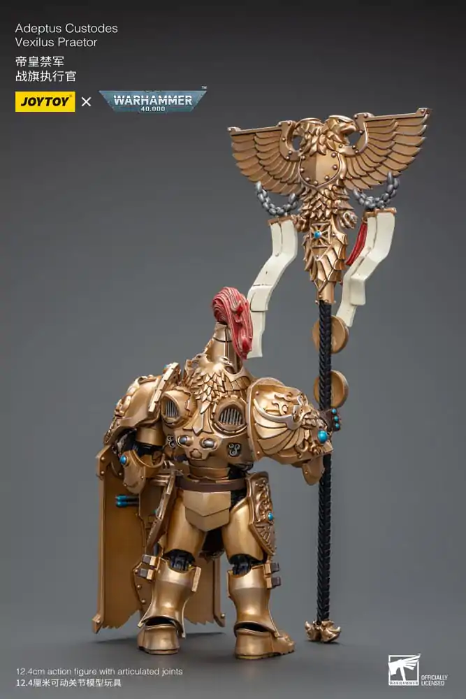 Akční figurka Warhammer 40k 1/18 Adeptus Custodes Vexilus Praetor fotografii produktu