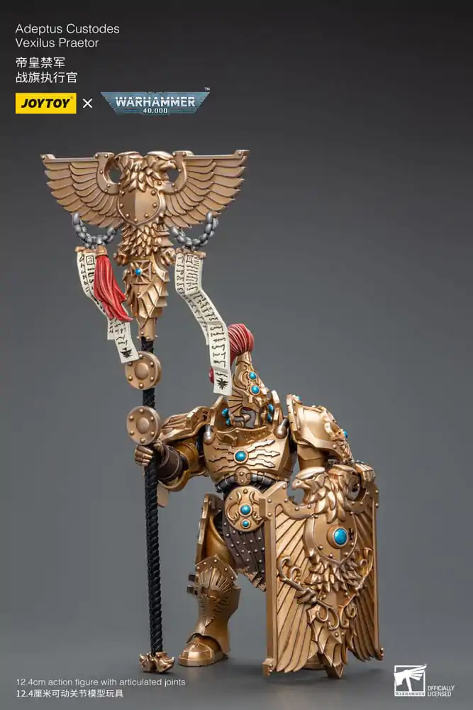 Akční figurka Warhammer 40k 1/18 Adeptus Custodes Vexilus Praetor fotografii produktu