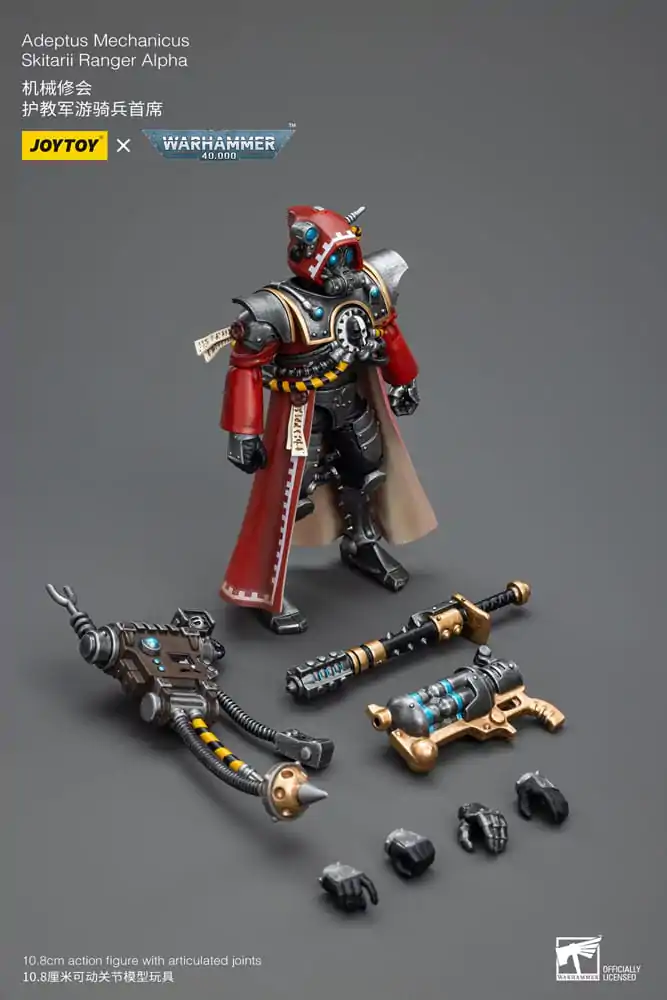 Warhammer 40k Akční figurka 1/18 Adeptus Mechanicus Skitarii Ranger Alpha fotografii produktu