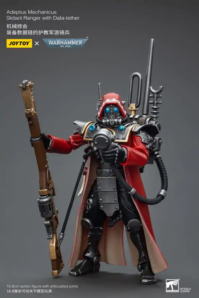 Warhammer 40k akční figurka 1/18 Adeptus Mechanicus Skitarii Ranger with Data-tether 11 cm fotografii produktu