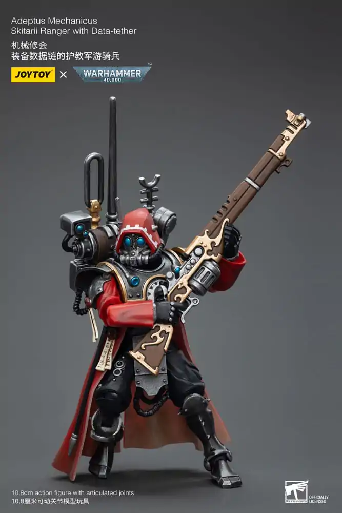 Warhammer 40k akční figurka 1/18 Adeptus Mechanicus Skitarii Ranger with Data-tether 11 cm fotografii produktu