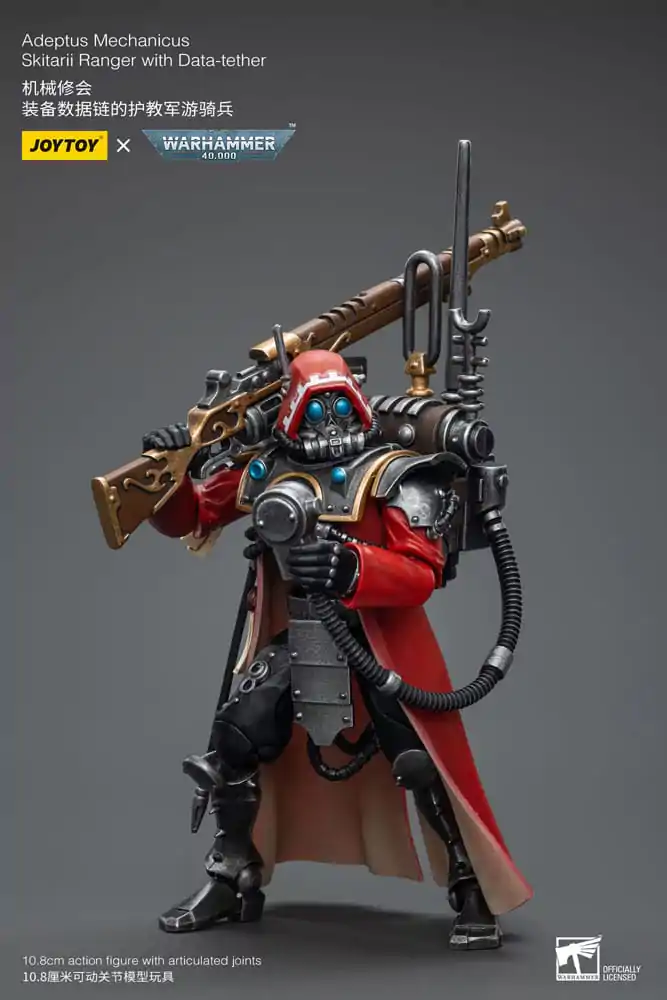 Warhammer 40k akční figurka 1/18 Adeptus Mechanicus Skitarii Ranger with Data-tether 11 cm fotografii produktu