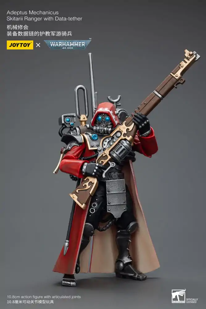 Warhammer 40k akční figurka 1/18 Adeptus Mechanicus Skitarii Ranger with Data-tether 11 cm fotografii produktu