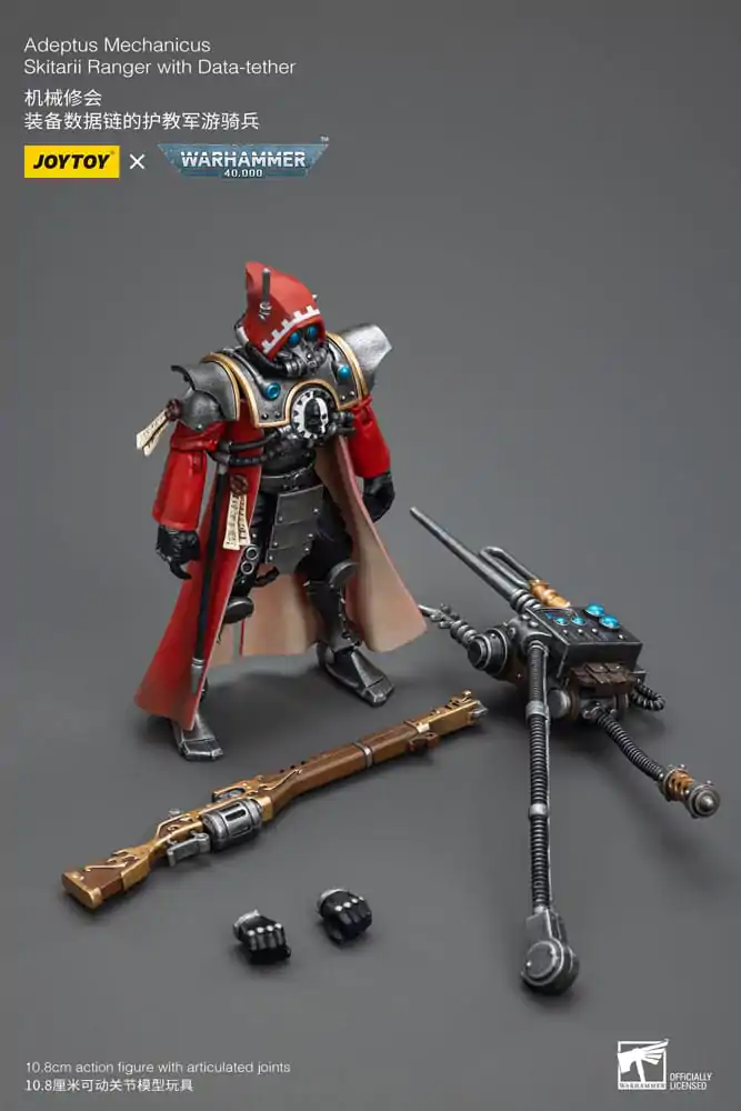 Warhammer 40k akční figurka 1/18 Adeptus Mechanicus Skitarii Ranger with Data-tether 11 cm fotografii produktu