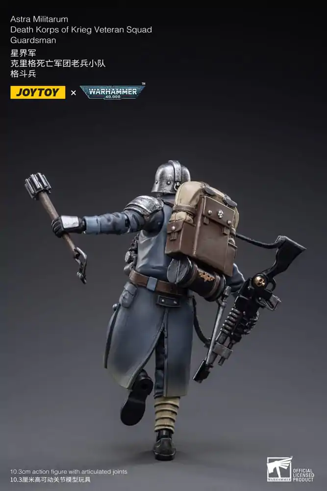 Warhammer 40k Akční figurka 1/18 Astra Militarum Death Korps of Krieg Veteran Squad Guardsman 11 cm fotografii produktu