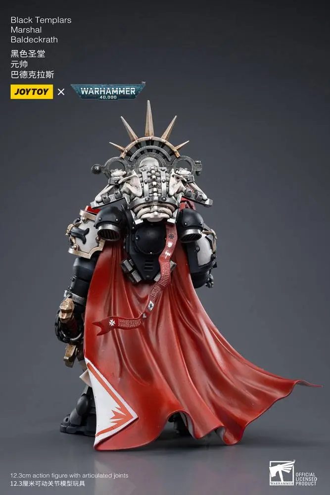 Warhammer 40k akční figurka 1/18 Black Templars Marshal Baldeckrath 12 cm fotografii produktu