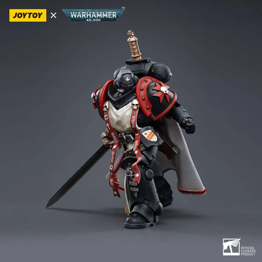 Warhammer 40k akční figurka 1/18 Black Templars Primaris Sword Brethren Eberwulf 12 cm fotografii produktu