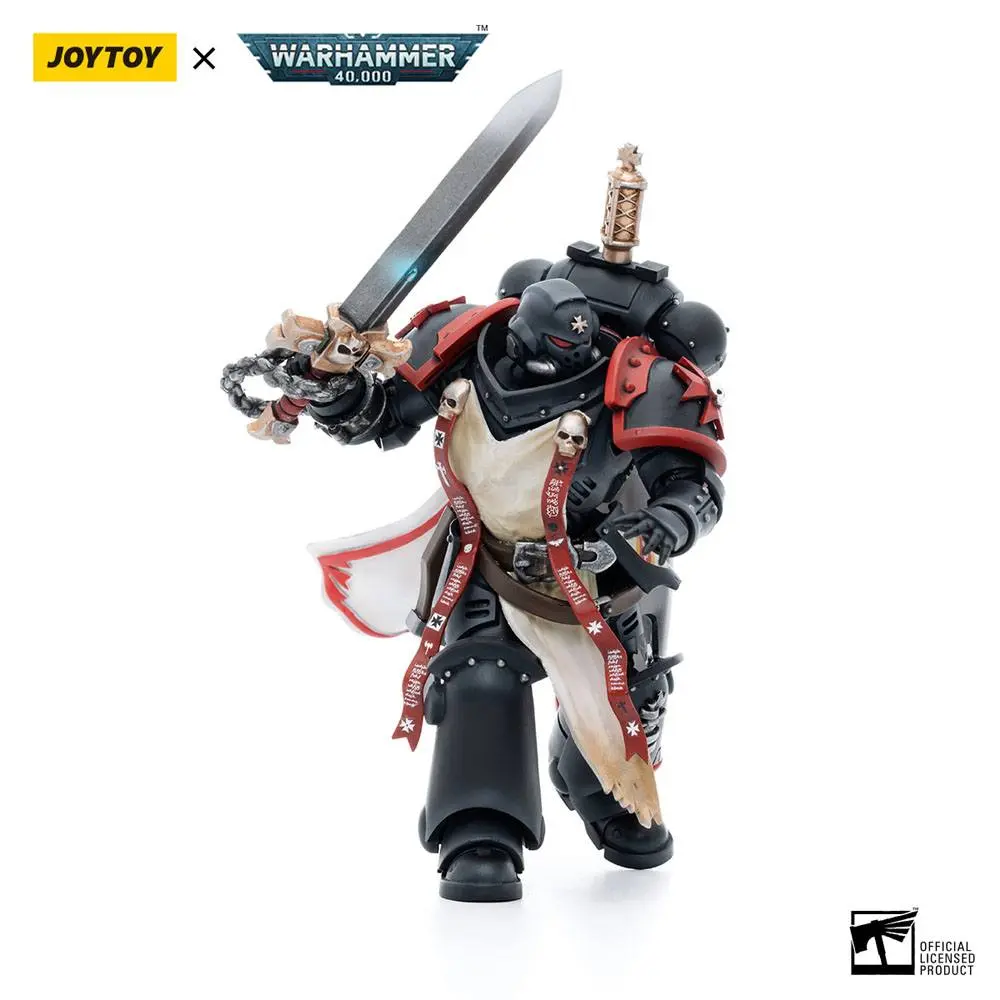 Warhammer 40k akční figurka 1/18 Black Templars Primaris Sword Brethren Eberwulf 12 cm fotografii produktu