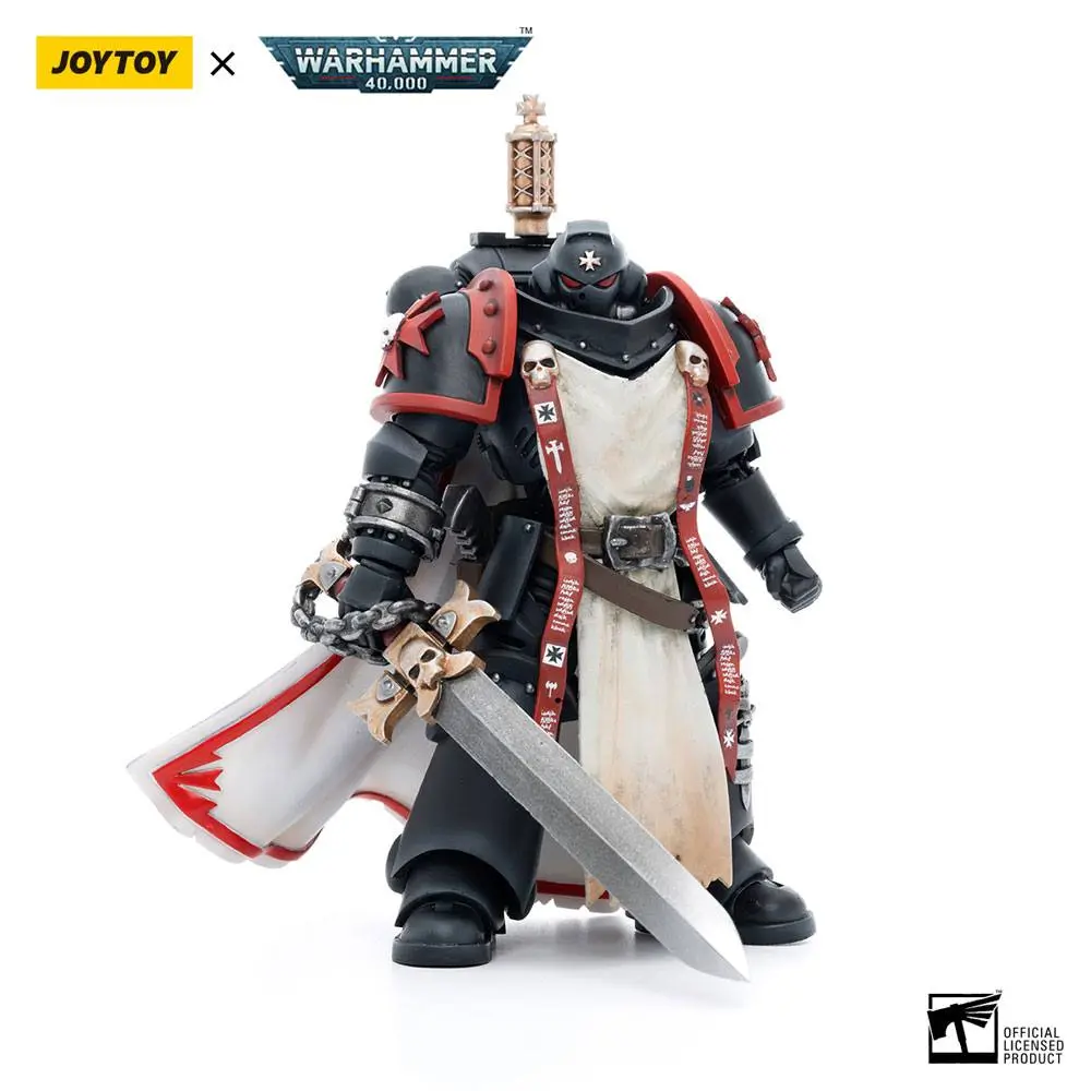 Warhammer 40k akční figurka 1/18 Black Templars Primaris Sword Brethren Eberwulf 12 cm fotografii produktu