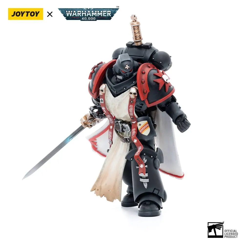 Warhammer 40k akční figurka 1/18 Black Templars Primaris Sword Brethren Eberwulf 12 cm fotografii produktu