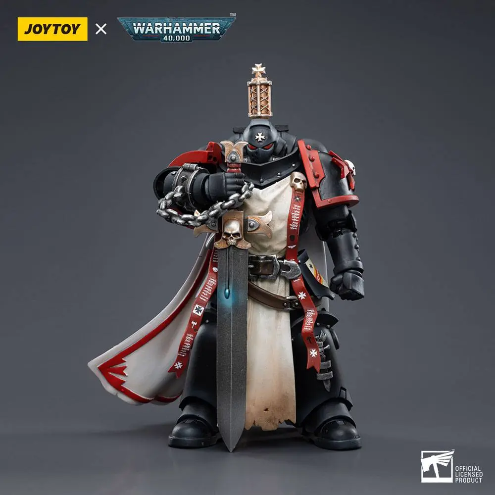 Warhammer 40k akční figurka 1/18 Black Templars Primaris Sword Brethren Eberwulf 12 cm fotografii produktu