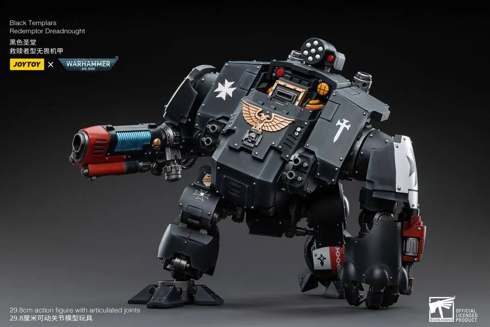 Warhammer 40k Akční figurka 1/18 Black Templars Redemptor Dreadnought 30 cm fotografii produktu