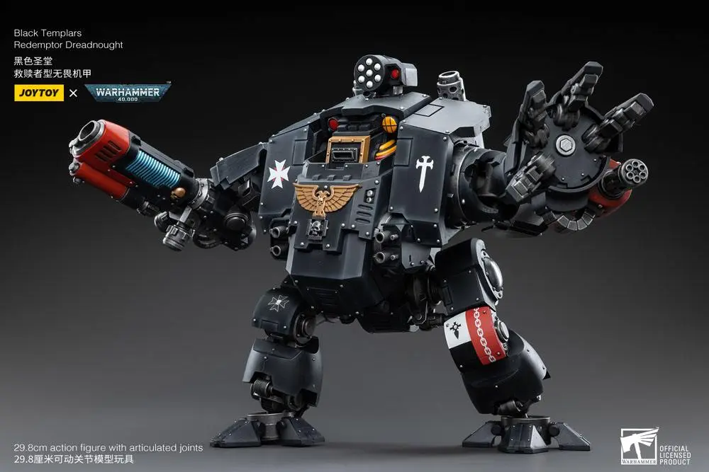 Warhammer 40k Akční figurka 1/18 Black Templars Redemptor Dreadnought 30 cm fotografii produktu