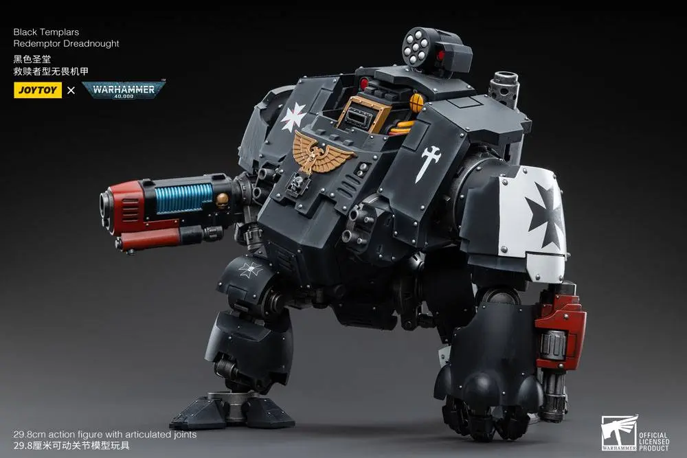 Warhammer 40k Akční figurka 1/18 Black Templars Redemptor Dreadnought 30 cm fotografii produktu