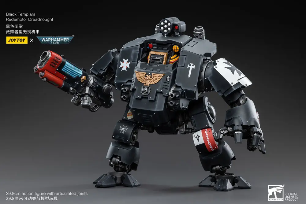 Warhammer 40k Akční figurka 1/18 Black Templars Redemptor Dreadnought 30 cm fotografii produktu